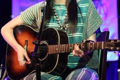 Artist Kacey Musgraves plays at the Tin Pan South Songwriters Festival at 3rd and Lindsley Bar and Grill on Saturday, April 9, 2016 in Nashville, Tenn. (Photo by Laura Roberts/Invision/AP)